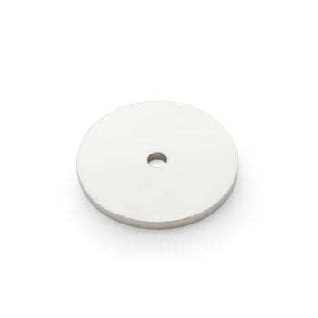 Circular Backplate - Polished Nickel - Diameter 35mm