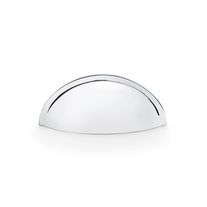 Quieslade Collection Cabinet Cup Handle in Polished Chrome