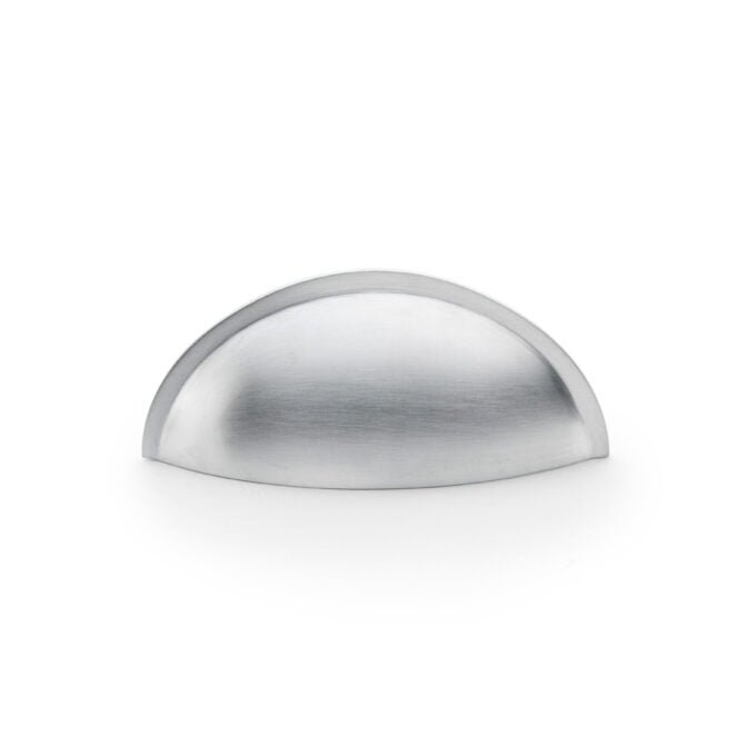 Quieslade Collection Cabinet Cup Handle in Satin Chrome