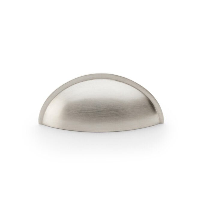 Quieslade Collection Cabinet Cup Handle in Satin Nickel