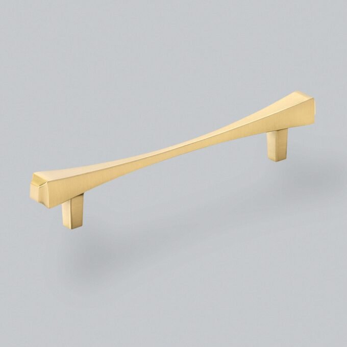 Aubyn Pull Handle 160mm -Brushed Satin Brass