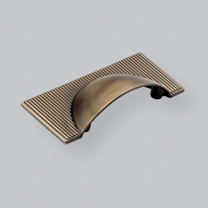 Barrington Cup Handle 64mm - Dark Brushed Brass