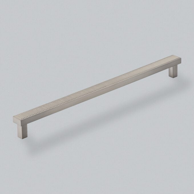 Barrington Pull Handle 320mm - Dull Nickel white background.