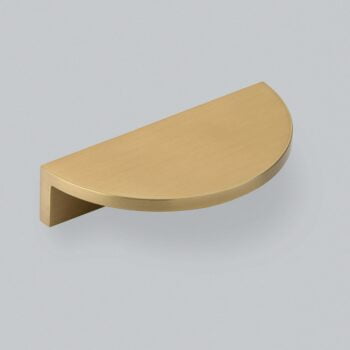 Barrington Eclipse Smooth Pull Handle 96mm - Brushed Satin Brass
