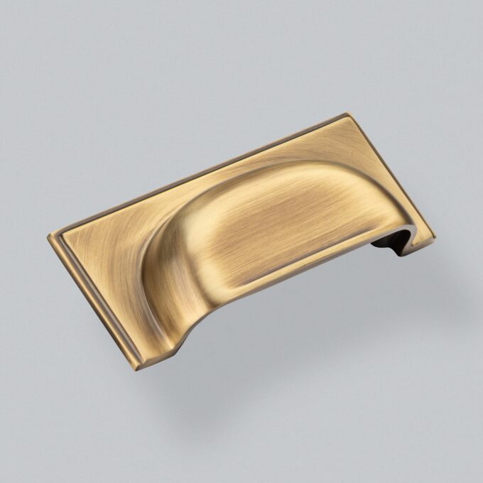 Callcott Cup Handle 64mm - Dark Brushed Brass