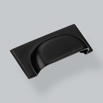 Callcott Cup Handle 64mm - Matt Black