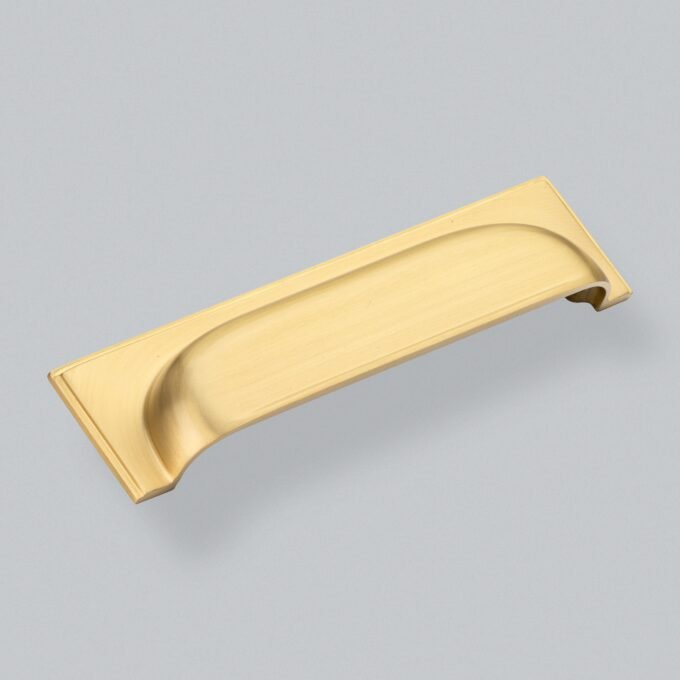 Callcott Cup Handle 128mm - Brushed Satin Brass