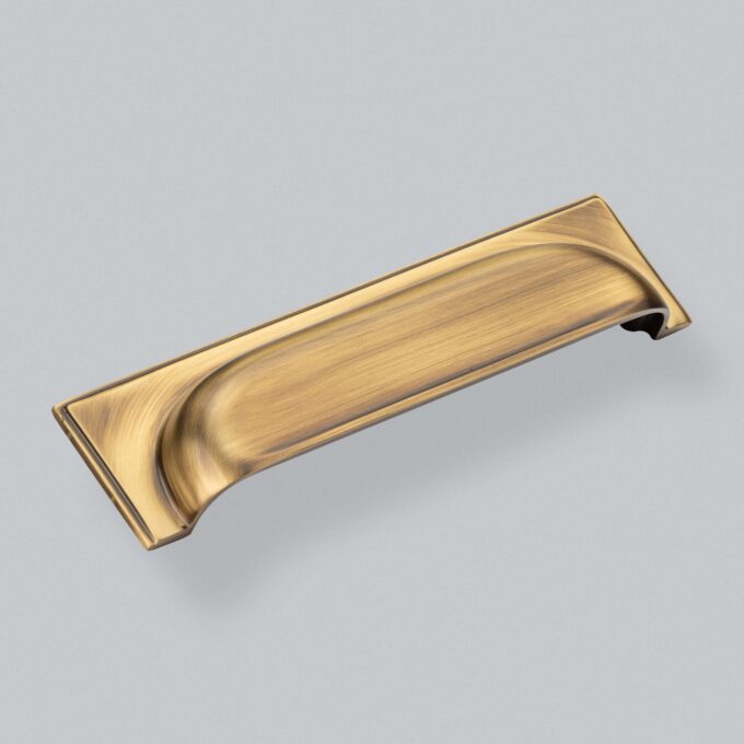 Callcott Cup Handle 128mm - Dark Brushed Brass