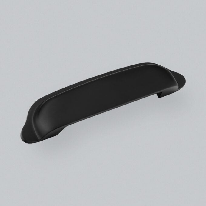 Fleur Cup Handle 96mm - Matt Black