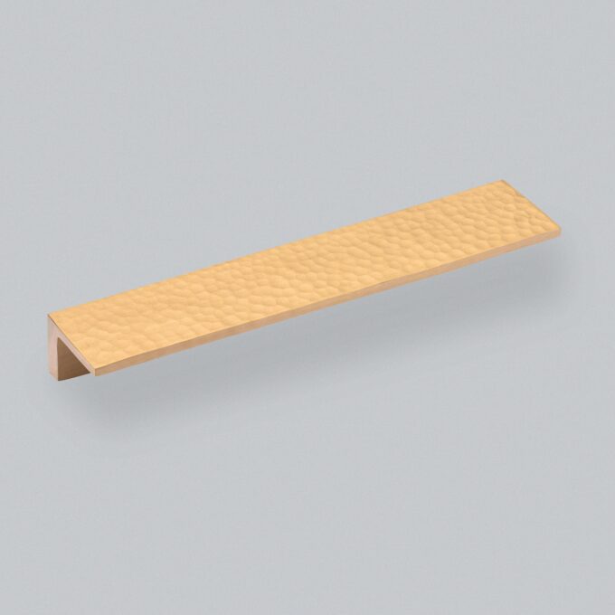 Geddes Pull Handle 160mm - Satin Brass Lacquered