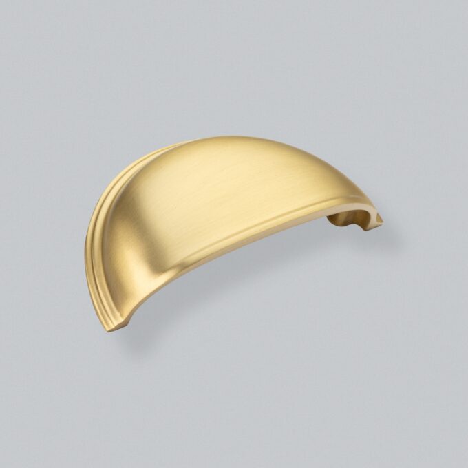 Greenwich Cup Handle - Brushed Satin Brass