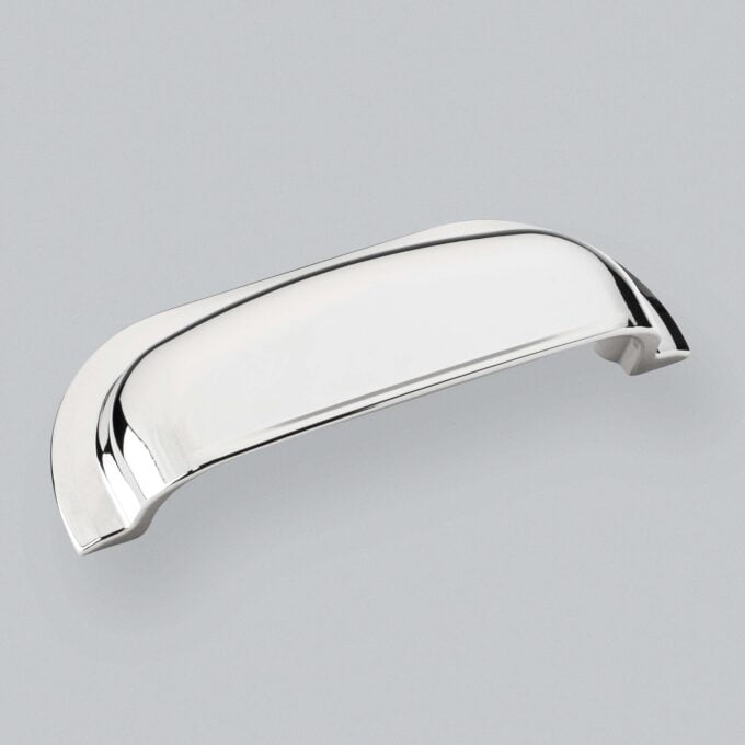 Hampton Cup Handle - Polished Nickel