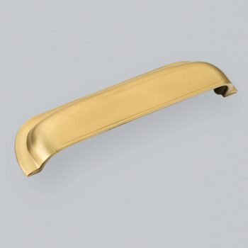 Hampton Cup Handle 160mm- Brushed Satin Brass