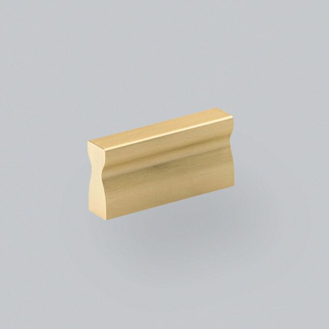 Jura Profile Handle 32mm - Brushed Satin Brass