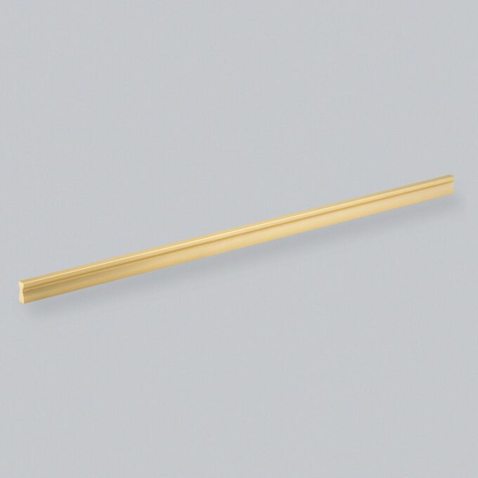 Jura Profile Handle 576mm - Brushed Satin Brass