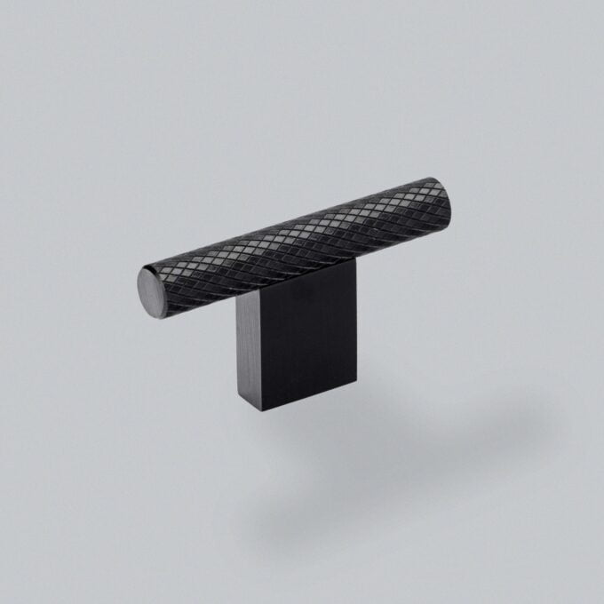 Kellas T-Bar Knob - Matt Black - 60mm