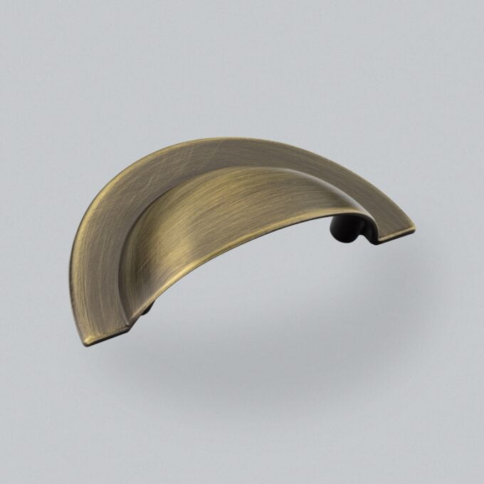 Trafalgar Cup Handle - Dark Brushed Brass