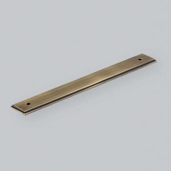 Barrington Pull Handle Backplate 160mm - Dark Brushed Brass