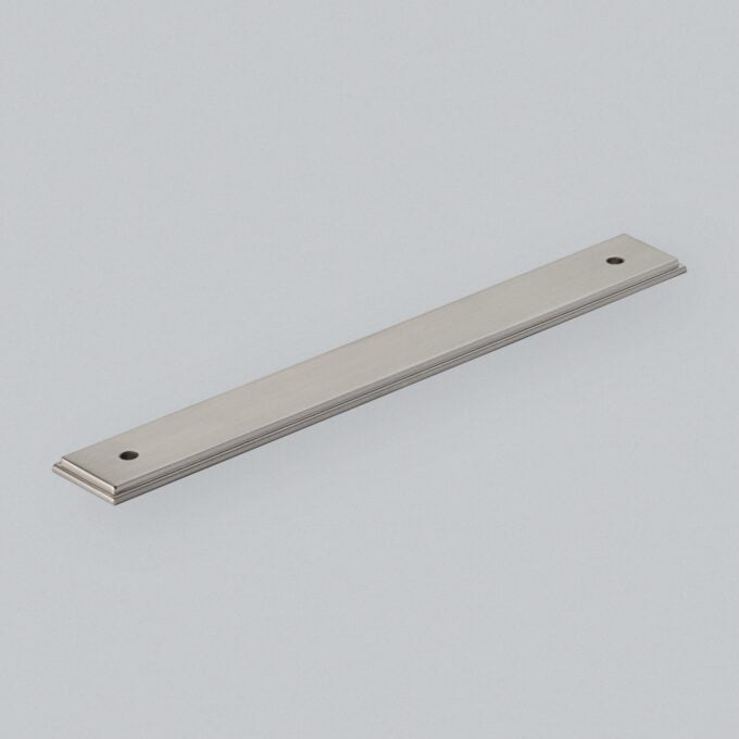 Barrington Pull Handle Backplate 160mm - Dull Nickel