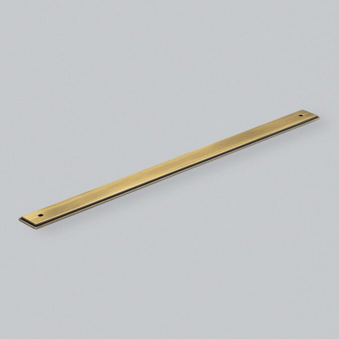 Barrington Pull Handle Backplate 320mm - Dark Brushed Brass