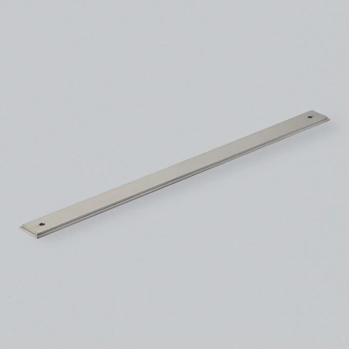 Barrington Pull Handle Backplate 320mm - Dull Nickel