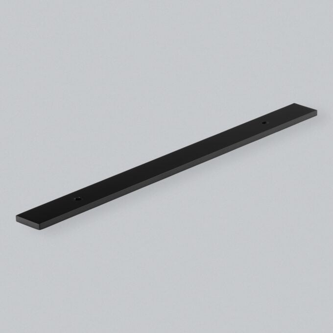 Dixton Bar Handle Backplate 160mm - Matt Black