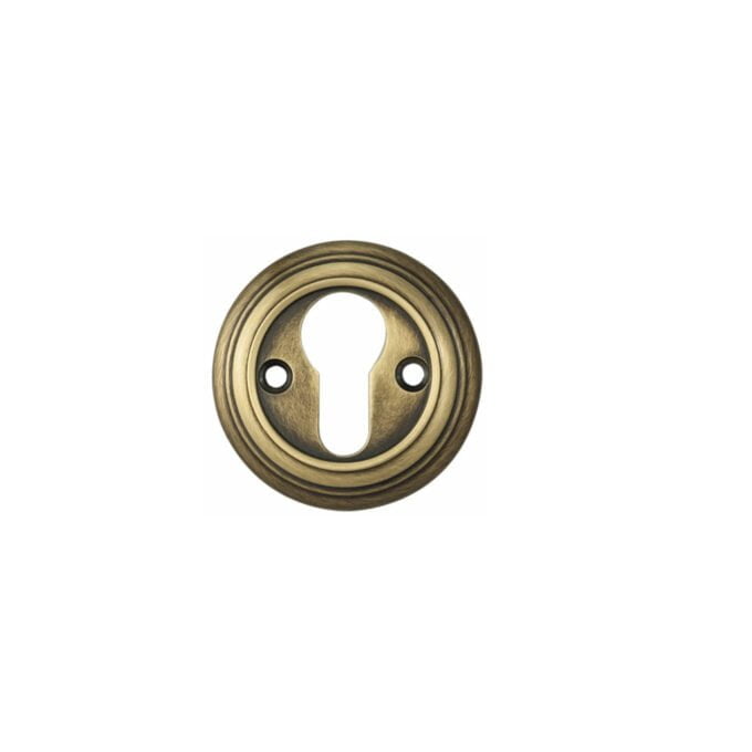 Delamain Euro Profile Escutcheon- Florentine Bronze