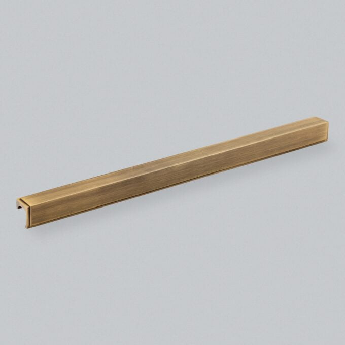 Felix Pull Handle 448mm - Dark Brushed Brass