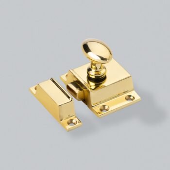 Westgate Cupboard Catch - Polished Brass