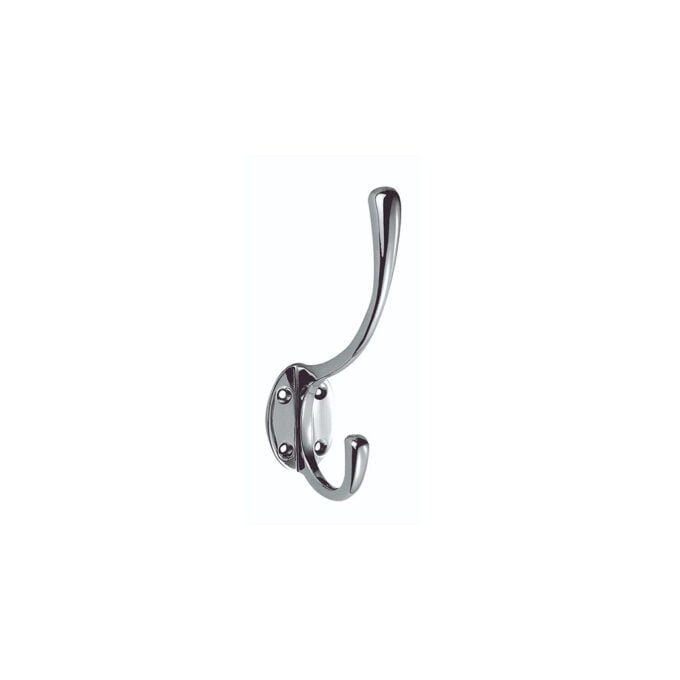 Hat and Coat Hook - Polished Chrome