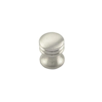 Ringed Knob - Satin Nickel - 30mm