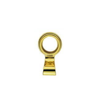 Architectural Quality Cylinder Latch Pull - Polished Brass