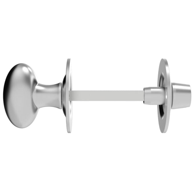 Silver barbell on white background, isolate