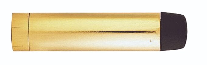 Gold coloured marker pen with black tip.