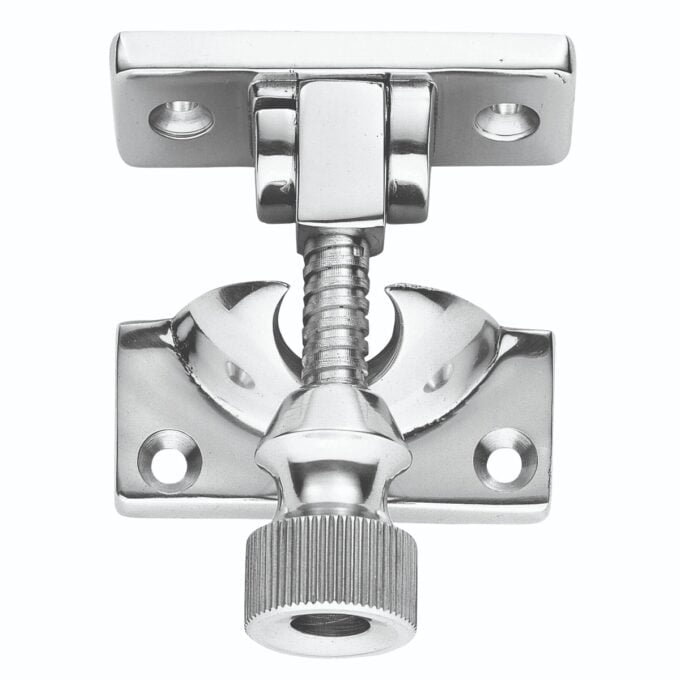 Stainless steel adjustable toggle latch and catch.