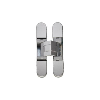 Overhead view of metallic USB flash drive hinges.