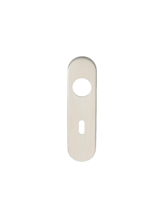 Stainless steel door lock strike plate