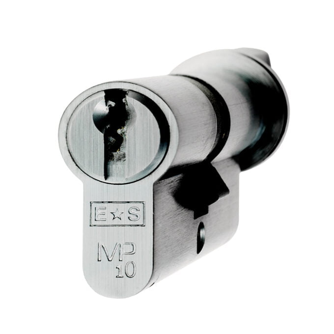 High-security cylinder lock MP 10 close-up.