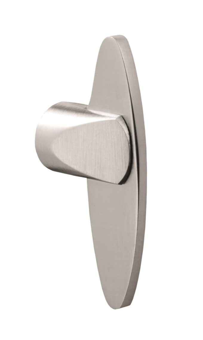 Shaped Disabled Lever Thumbturn to suit Cylinder- Satin Chrome