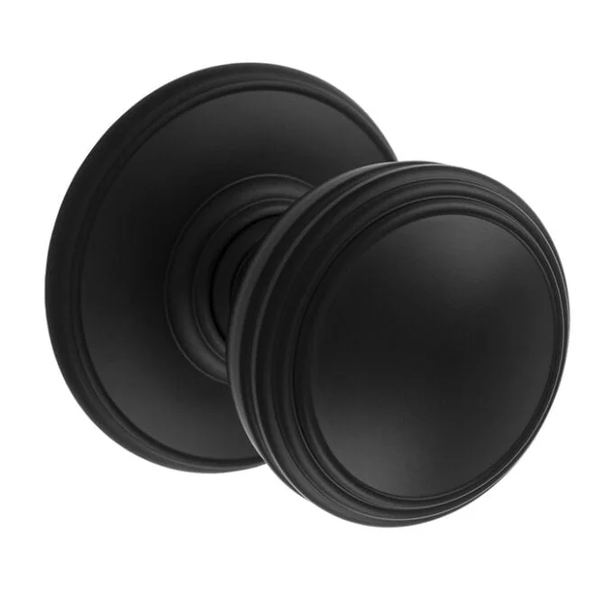 Delamain Plain Black Knob for any beautiful door