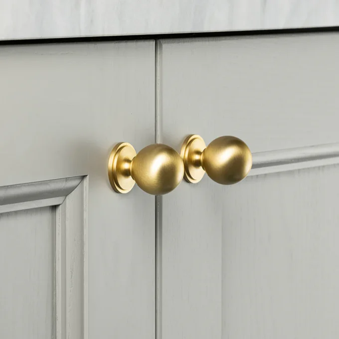 Greenwich Knob | Polished Brass Lacquered - Image 2