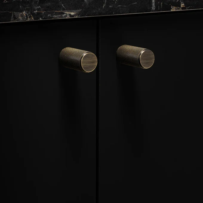 Belgravia Knob 19 mm | Dark Brushed Brass - Image 3