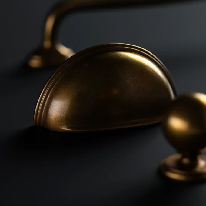 Greenwich Cup Handle | Dark Brushed Brass - Image 4