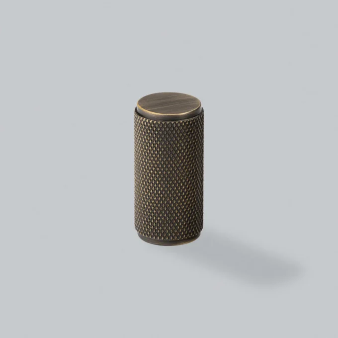 Belgravia Knob 19 mm | Dark Brushed Brass