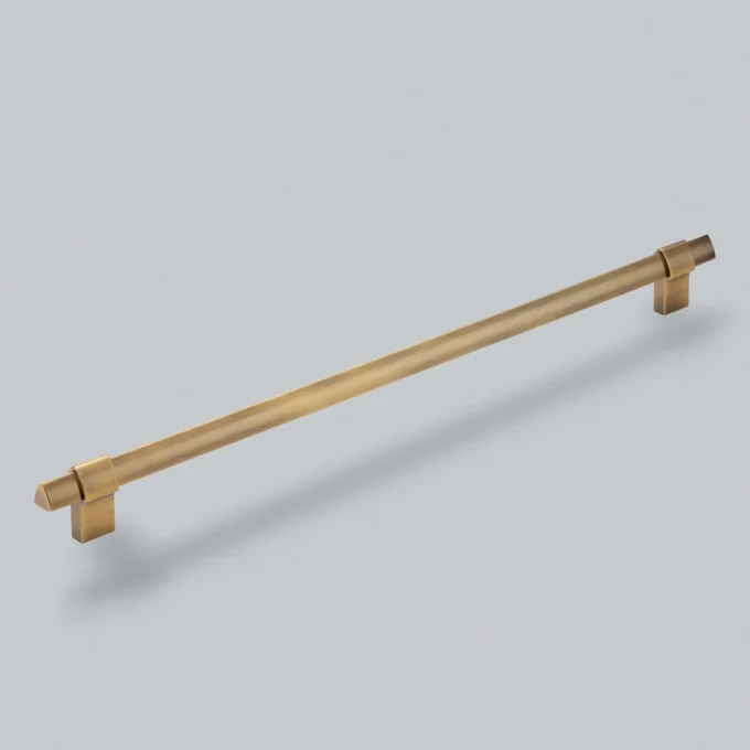 Aspen Pull Handle 448 mm | Dark Brushed Brass