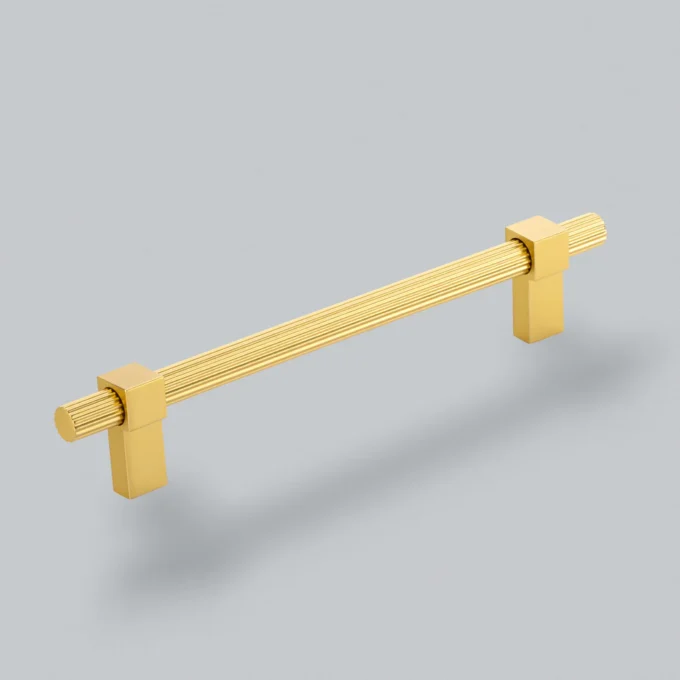 Huxley Pull Handle 160 mm | Brushed Satin Brass