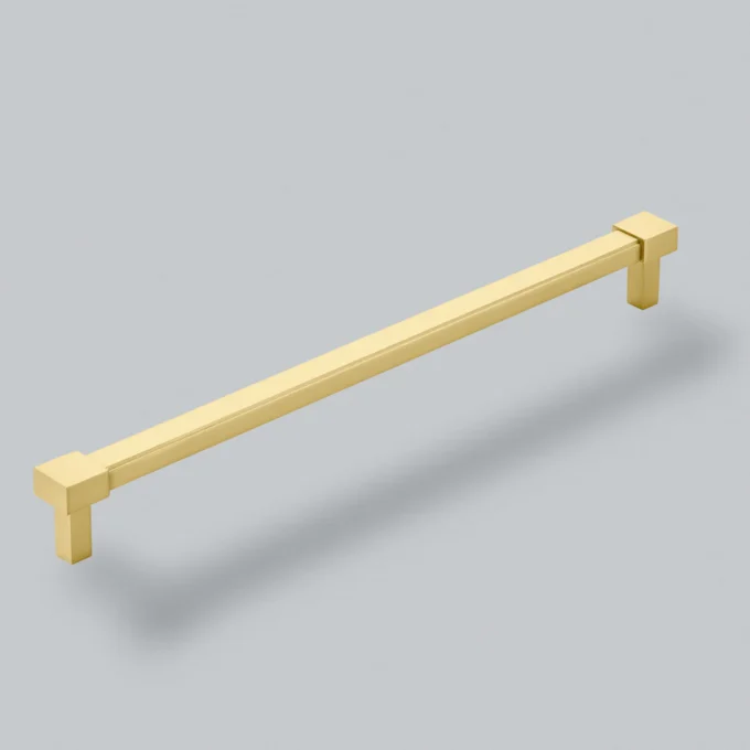 Bailgate Pull Handle 320 mm | Brushed Satin Brass