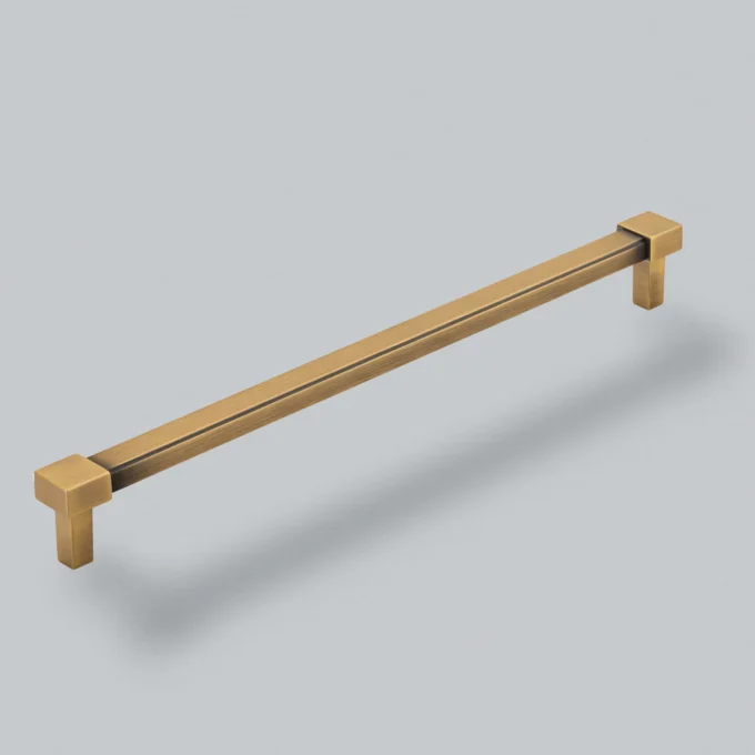 Bailgate Pull Handle 320 mm | Dark Brushed Brass