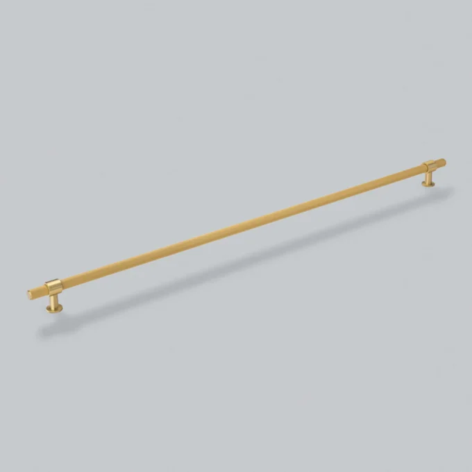 Belgravia Pull Handle 800 mm | Satin Brass Lacquered