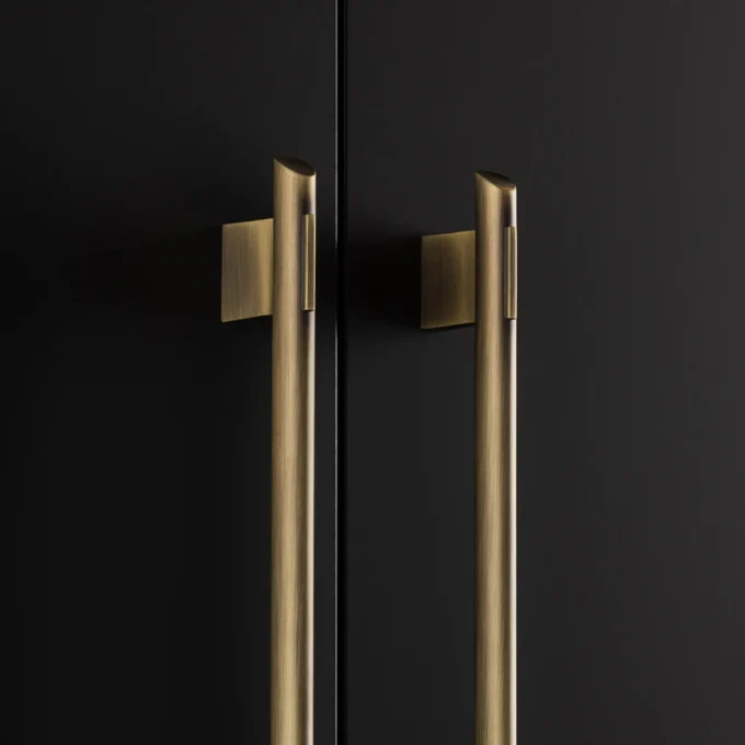 Lindum Pull Handle 160 mm | Brushed Satin Brass - Image 3